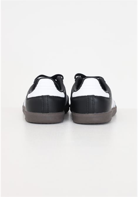 Sneakers neonato nere con strisce modello Samba OG EL I ADIDAS ORIGINALS | IE3680.